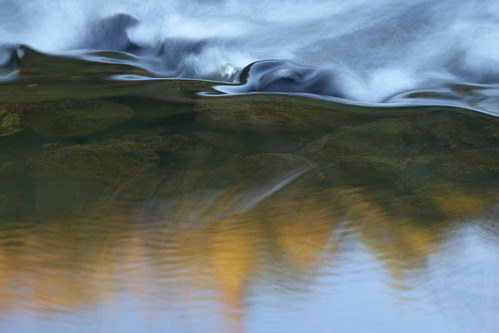 Textures;Shapes;Patterns;Abstractions;Abstract;Brook;Creek;Rivulet;Streamlet;Stream;Rivers;River;Riverbed;Water;Flowing;waterway;stream;creek;brook;Striation;Stone;Rock;Boulder;Geology;Geological;Rock formations;Rocks;Reflections;Reflection